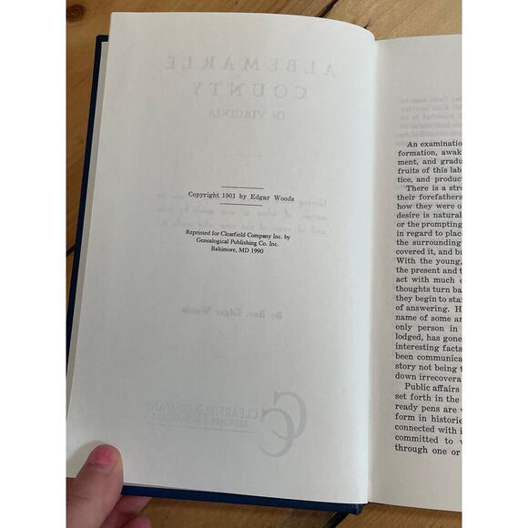 Vintage Albemarle County History Book - 1990 Reprint - Picture 3 of 4